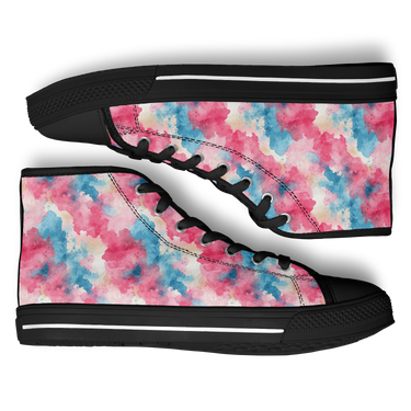 Chokefish™ Urban Peak Retro High Tops-Acid-Wash-001-2
